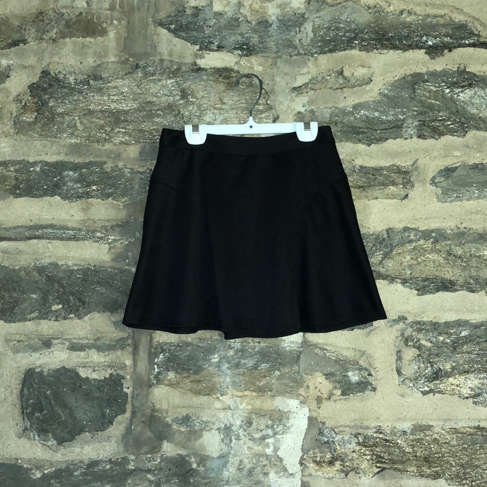 Black Skater Skirt